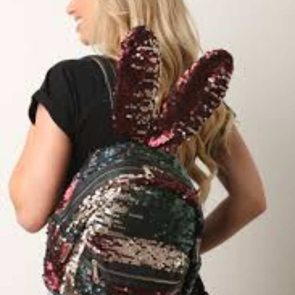Bunny Ears Backpack NWT